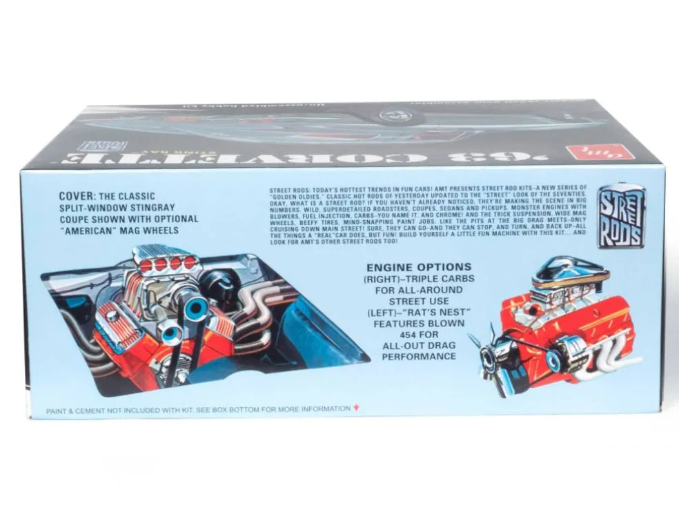 AMT® 1963 Chevy Corvette® Sting Ray™ 1:25 Scale Model Kit