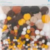 Animal Mix Pom Poms by Creatology™