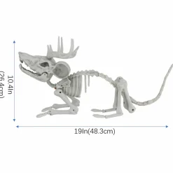 19" Animated Antler Mouse Skeleton by Ashland®