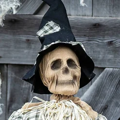 Animated Scarecrow Rocking Chair 29