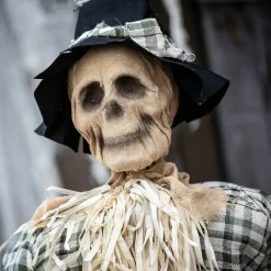 Animated Scarecrow Rocking Chair 29