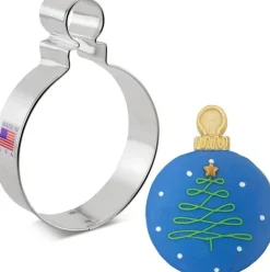 Ann Clark Christmas Ornament Cookie Cutter 4.5"