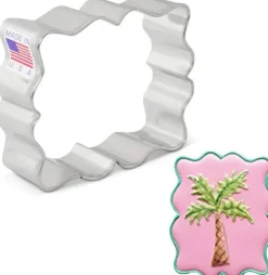 Ann Clark Fanciful Plaque Cookie Cutter, 3"