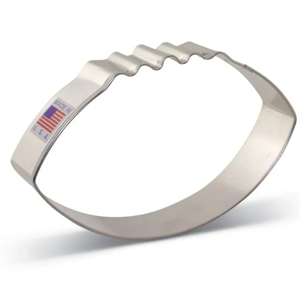 Ann Clark Large Football Cookie Cutter 2 7/8" x 4 3/8"