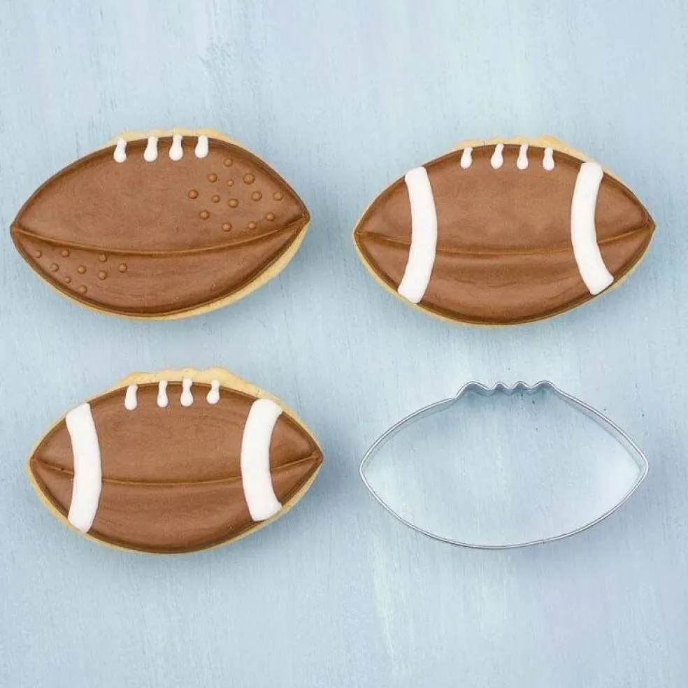 Ann Clark Large Football Cookie Cutter 2 7/8" x 4 3/8"