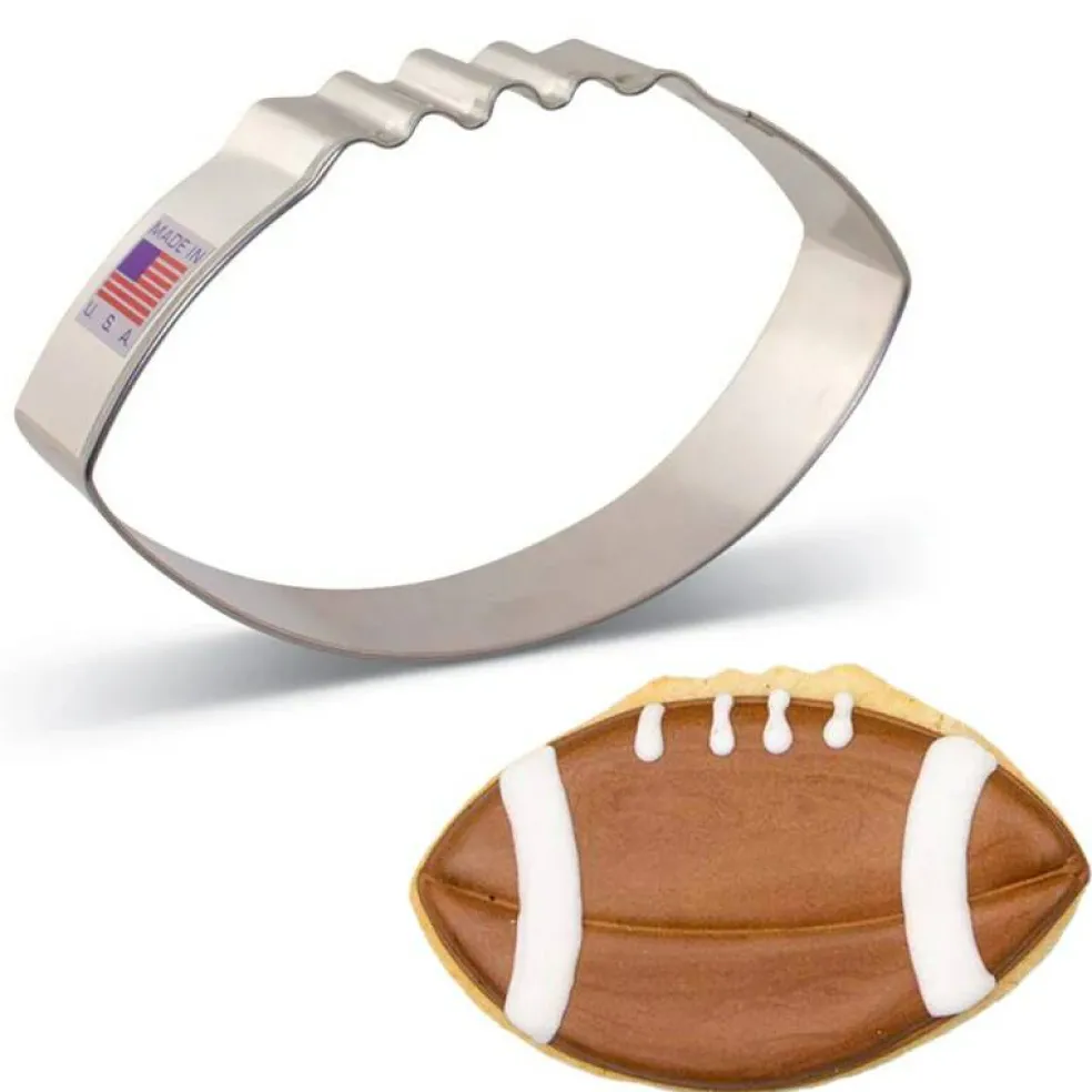 Ann Clark Large Football Cookie Cutter 2 7/8" x 4 3/8"