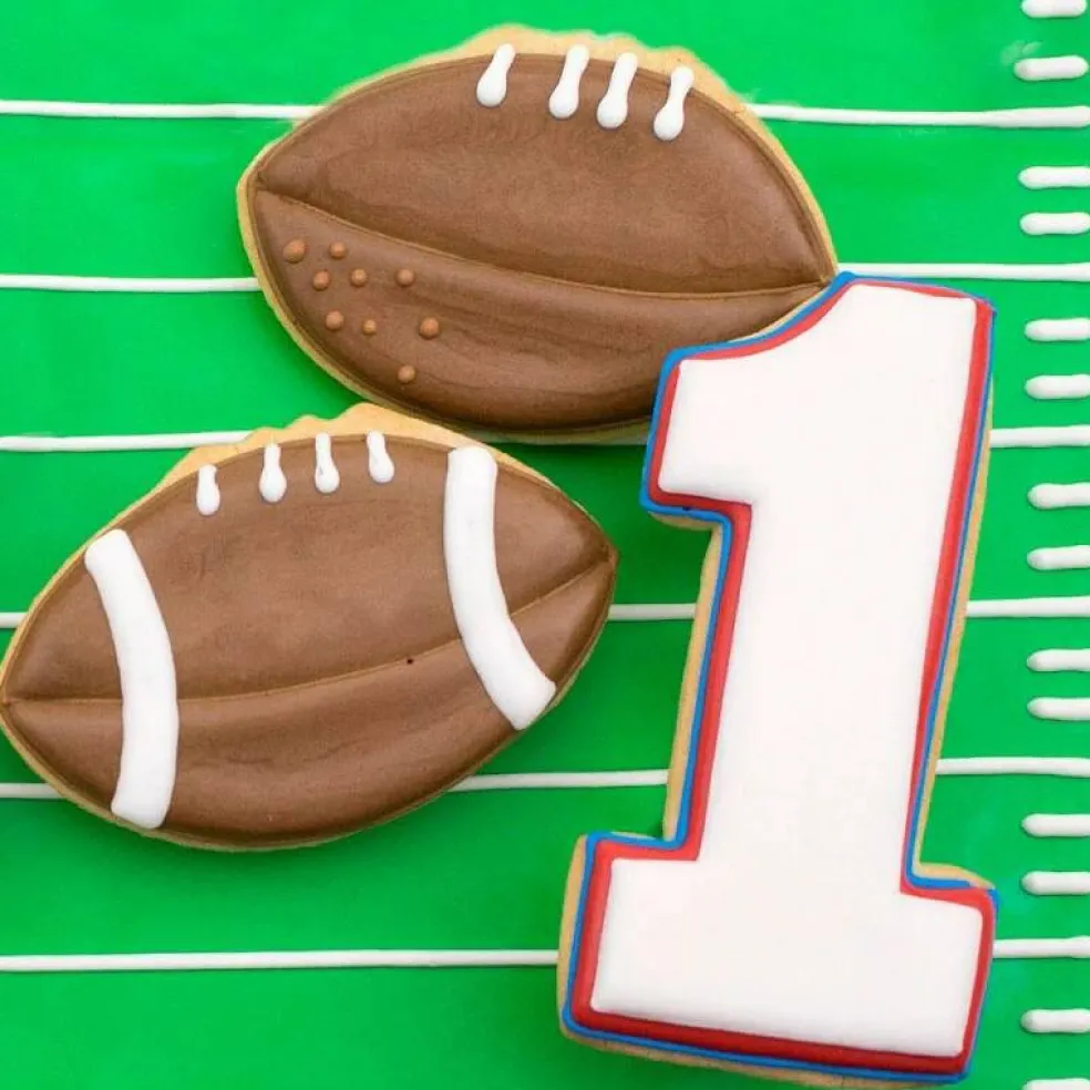 Ann Clark Large Football Cookie Cutter 2 7/8" x 4 3/8"