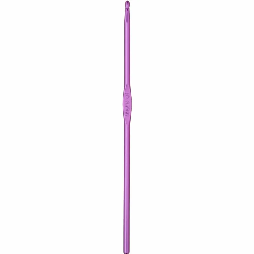 Anodized Aluminum Crochet Hook by Loops & Threads®