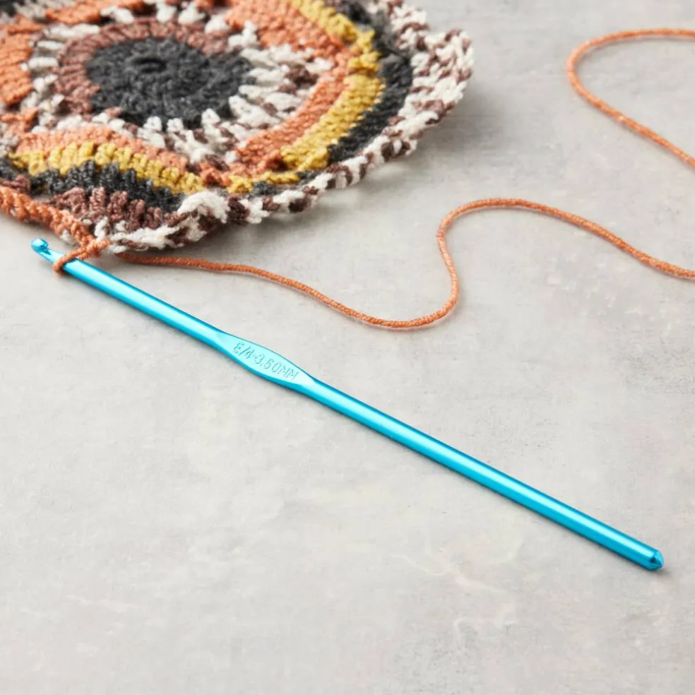 Anodized Aluminum Crochet Hook by Loops & Threads®