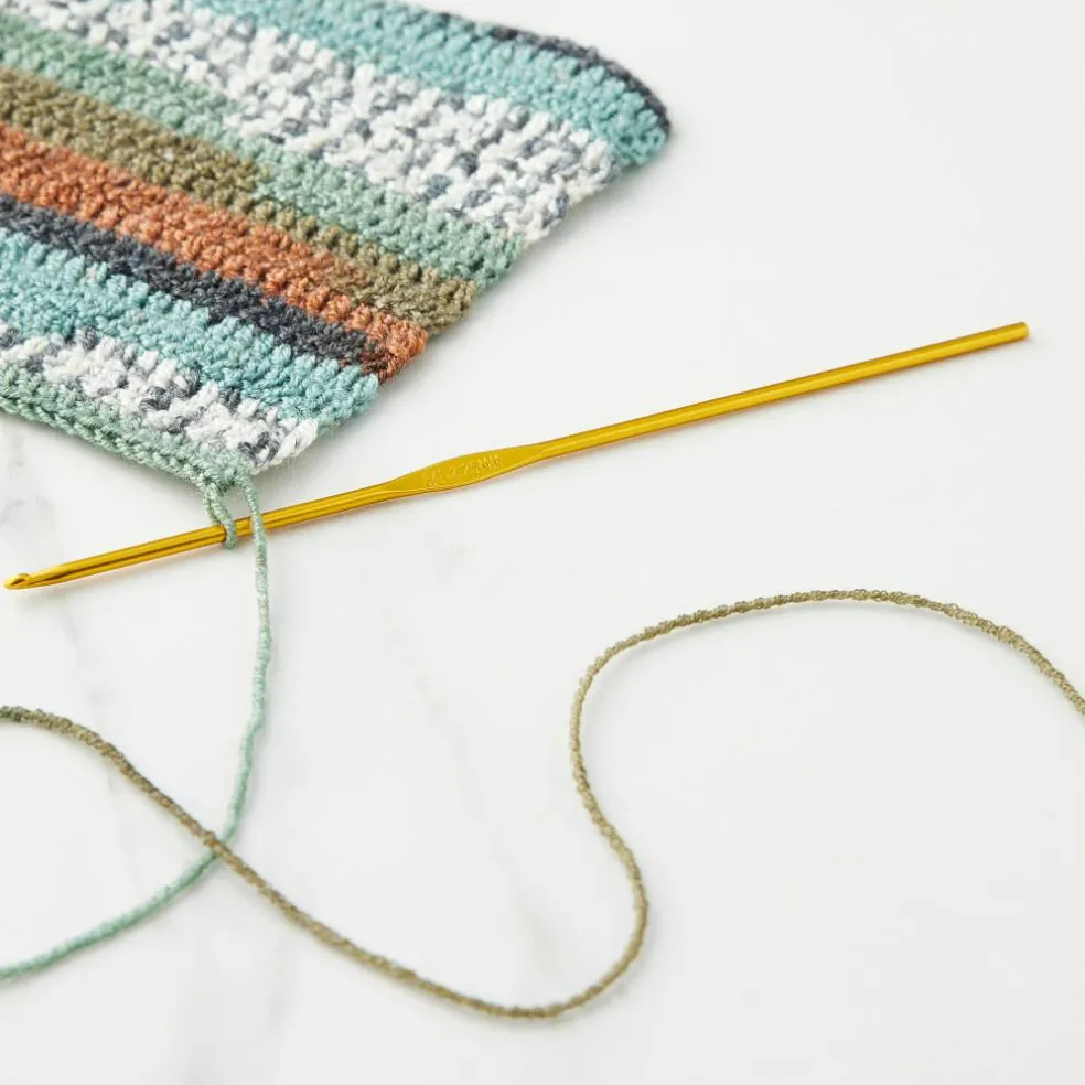 Anodized Aluminum Crochet Hook by Loops & Threads®