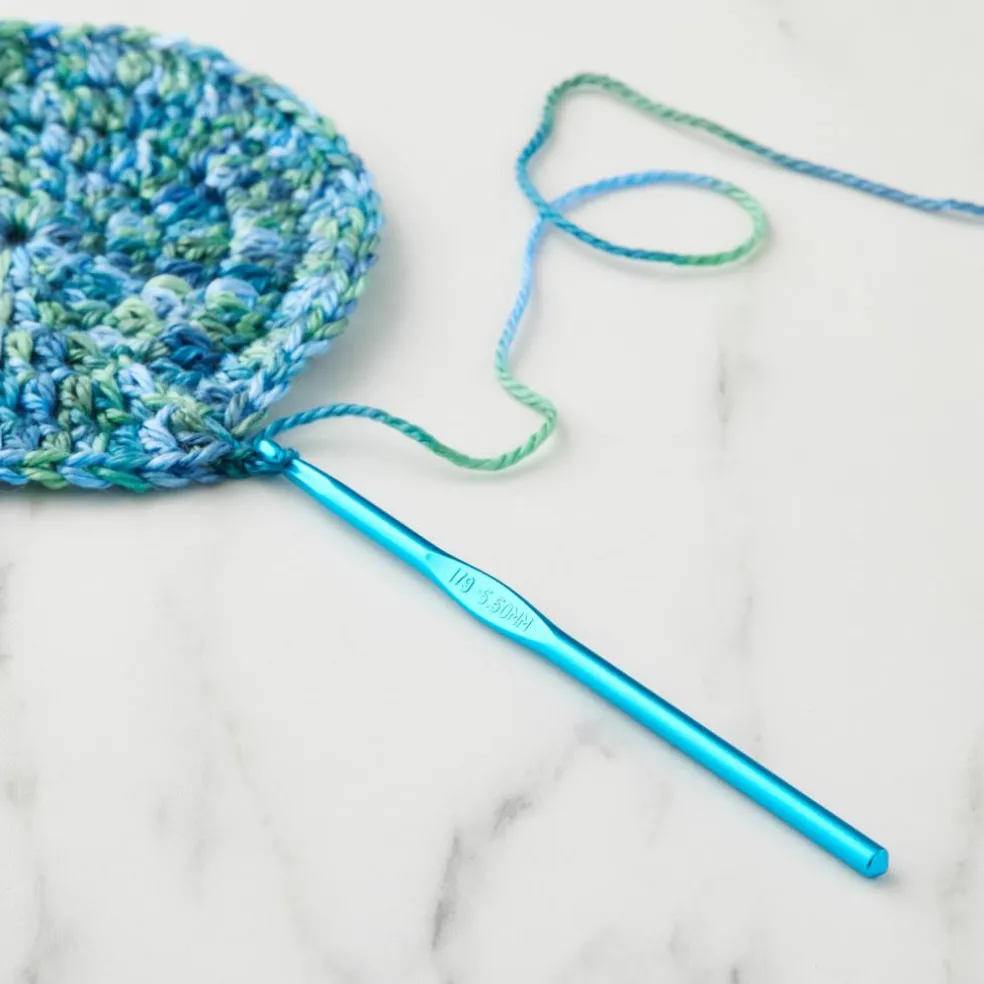Anodized Aluminum Crochet Hook by Loops & Threads®