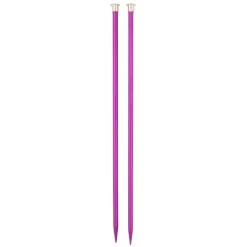 14" Anodized Aluminum Knitting Needles by Loops & Threads®