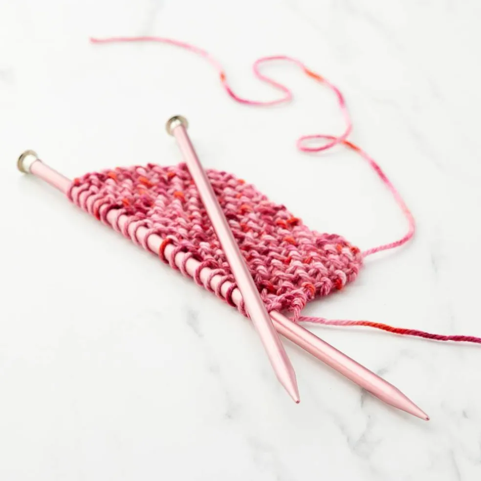 14" Anodized Aluminum Knitting Needles by Loops & Threads®