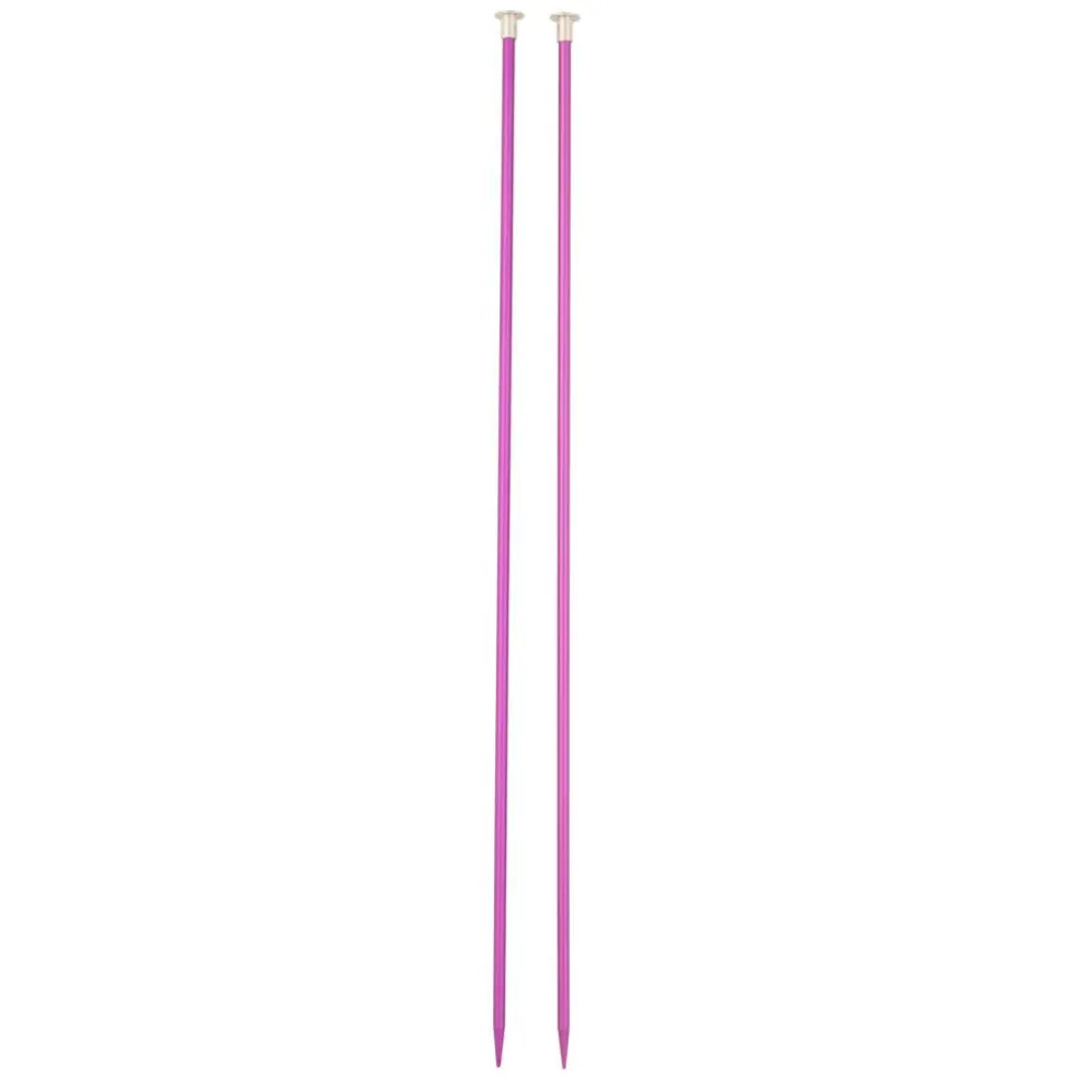 14" Anodized Aluminum Knitting Needles by Loops & Threads®