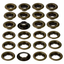 Antique Brass Eyelets by Loops & Threads™