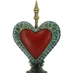 8.5" Antique Heart on Ornate Stand Tabletop Décor by Ashland®