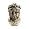9.75" Antique White Veiled Bust Vase by Ashland®
