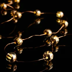 Apothecary & Company™ Decorative LED String Lights, Striped Micro Balls