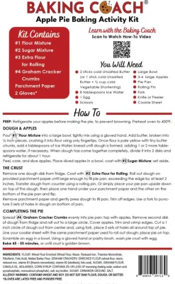 Apple Pie Baking Activity Kit