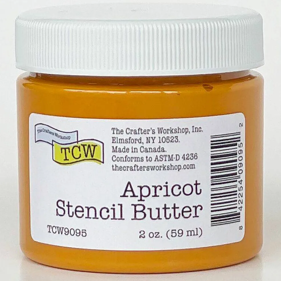 Apricot 2 oz. Stencil Butter - The Crafter's Workshop