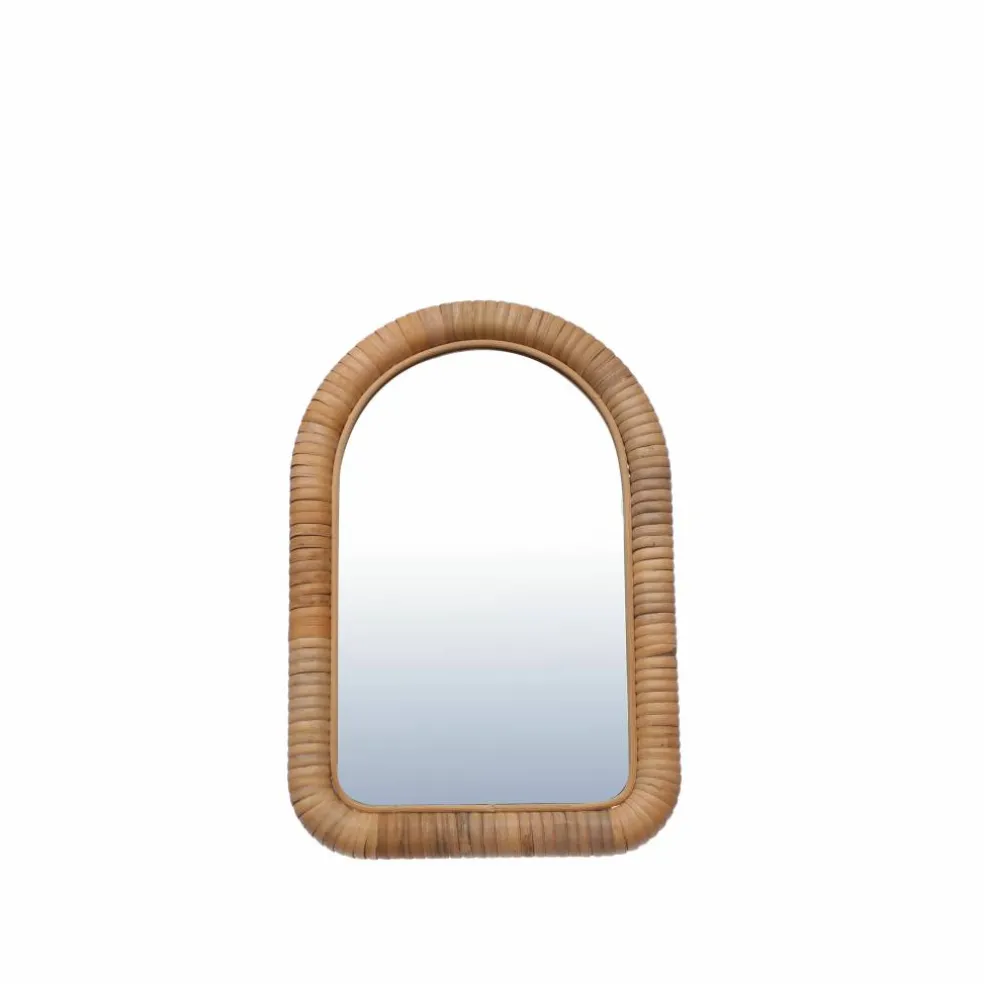 12" Arch Rattan Tabletop Mirror by Ashland®