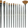 Arteza® Acrylic & Oil 12 Piece Brush Set