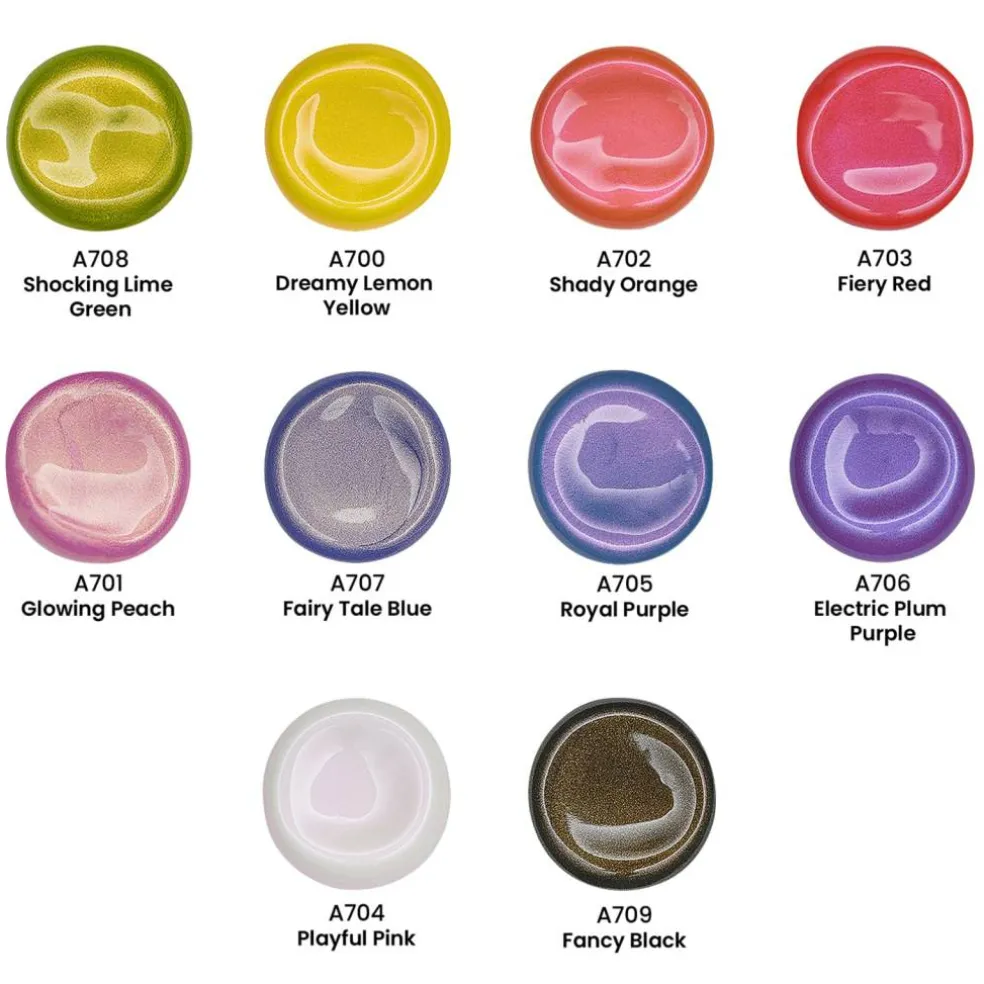 Arteza® 10 Color Iridescent Acrylic Paint Set