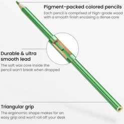 Arteza® Kids 24 Scented Colored Triangular Pencils Set