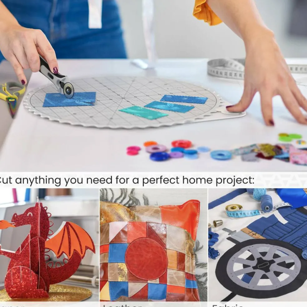 Arteza® 14" Premium Self-Healing Rotating Cutting Mat