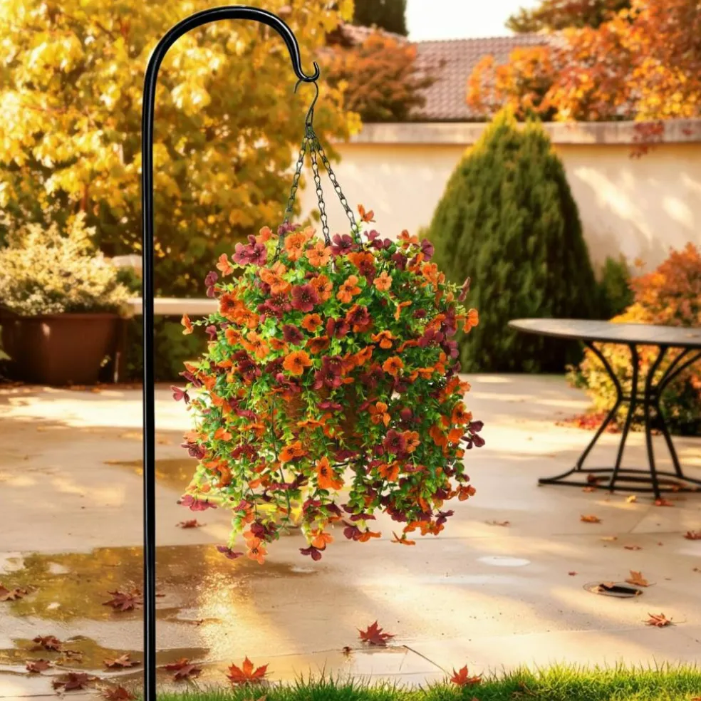 Artificial Fall Fake Flowers for Outdoor Fall Decoration