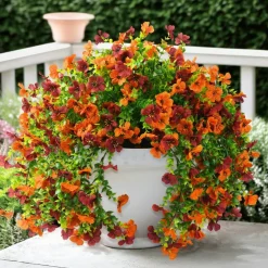 Artificial Fall Fake Flowers for Outdoor Fall Decoration