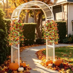Artificial Fall Fake Flowers for Outdoor Fall Decoration