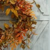 Artificial Fall Wreath for Front Door Autumn Wreath for Home Decor