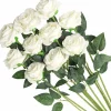 Artificial Flowers Silk Roses Fake Bridal Wedding Bouquet