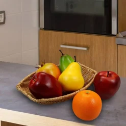 Artificial Fruits Pack,Fake Fruits for Home Decor,Simulation Fruit Set