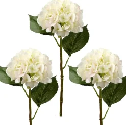 Artificial Hydrangea Long Stems Silk Hydrangea Flowers for Home Table Centerpieces