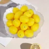 25 Artificial Lemons Artificial Fruits Fake Lemons Summer Decoration