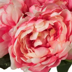 Artificial Pink Peony Bunch