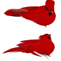 3" Artificial Red Cardinals, 6ct.