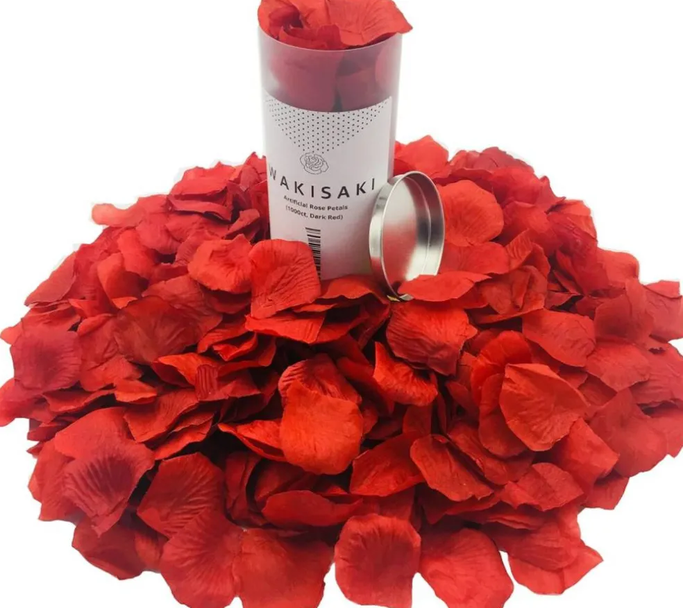 Artificial Silk Rose Petals for Wedding Flower Petals for Romantic Special Night, for Proposal, Anniversary