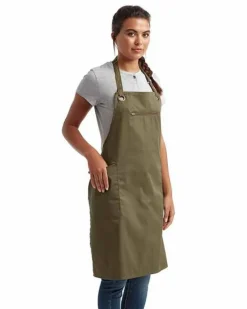 Artisan Collection Reprime Cotton Pocket Bib Apron