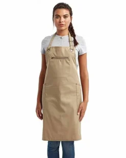 Artisan Collection Reprime Cotton Pocket Bib Apron