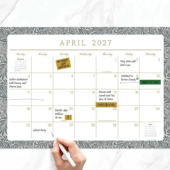 2027 Artisan Legacy Medium Desk Pad Monthly Blotter Calendar