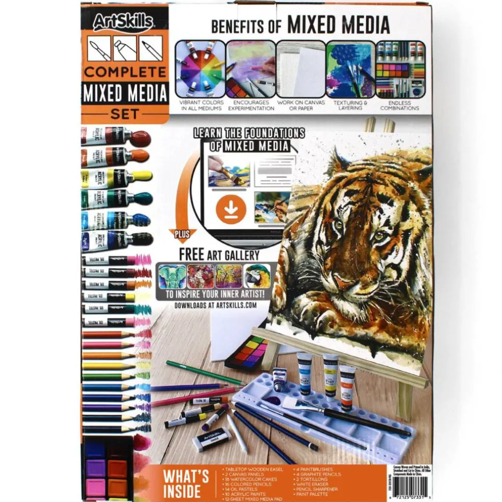 ArtSkills® 75 Piece Complete Mixed Media Set