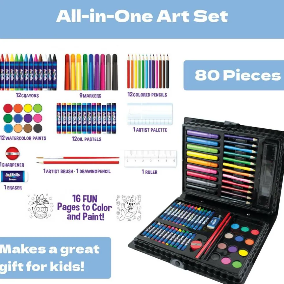 ArtSkills® 80 Piece Mega Art Set
