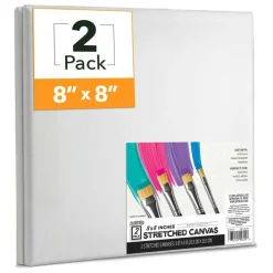 ArtSkills® Stretched Painting Canvas, 2ct.