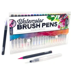 ArtSkills® Watercolor Brush Pens with Water Brush