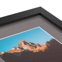 ArtToFrames Collage Photo Picture Frame with 3 - 8x10 inch Openings, Framed in Black with Over 62 Mat Color Options and Plexi Glass (CSM-3926-25)