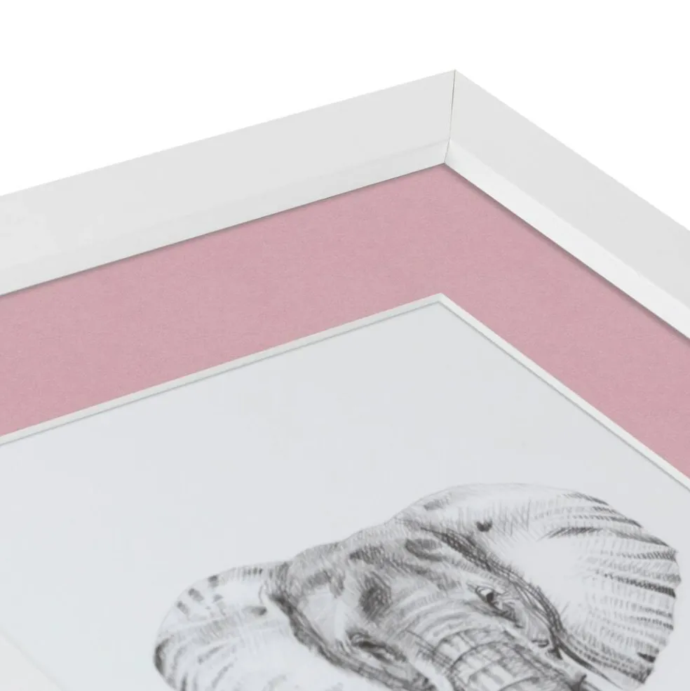 ArtToFrames Collage Photo Picture Frame with 4 - 5x7 inch Openings, Framed in White with Over 62 Mat Color Options and Plexi Glass (CSM-3966-179)
