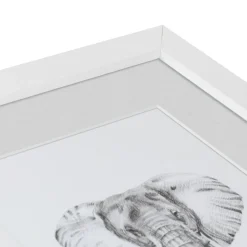 ArtToFrames Collage Photo Picture Frame with 5 - 5x7 inch Openings, Framed in White with Over 62 Mat Color Options and Plexi Glass (CSM-3966-152)